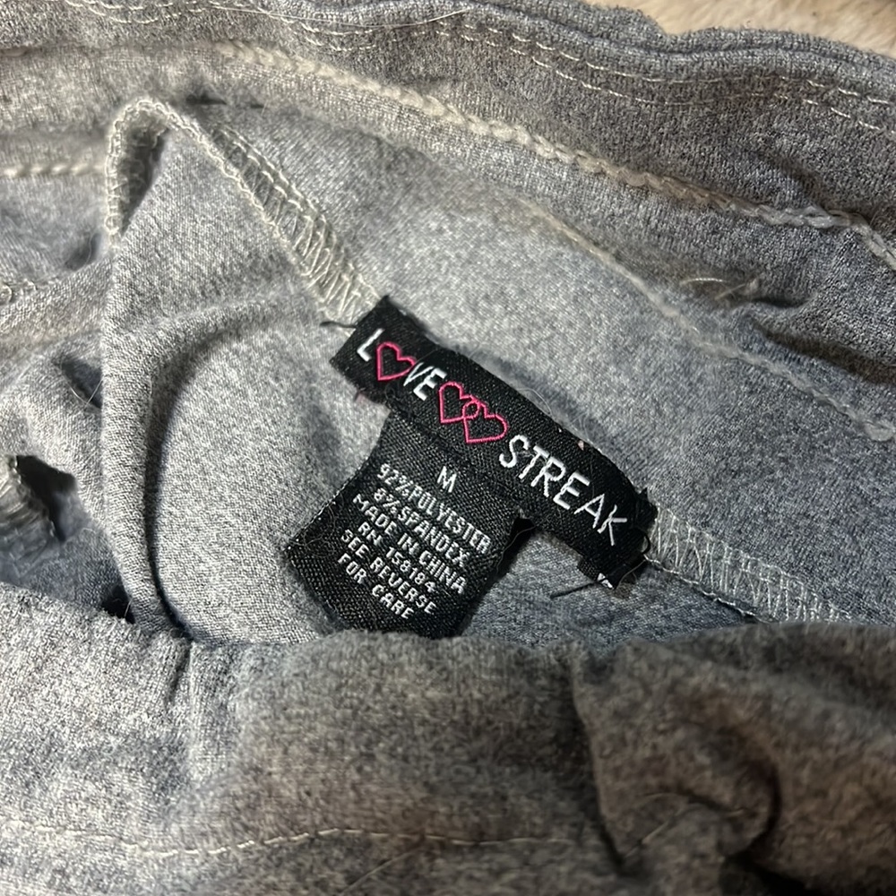 Lot Of 2 Women's Black and Gray Soft Joggers - Picture 5 of 7